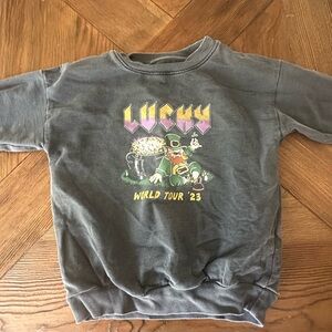 Kids Gray Graphic T-Shirt